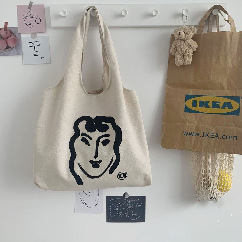 Eco Large Capacity Pogue Life Canvas Shoulder Bag