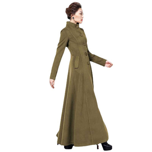 New Woolen Soft Trench