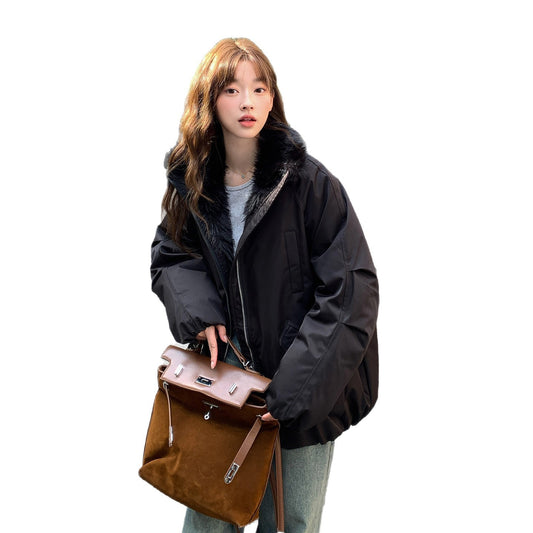 Vintage Style Hooded Parka
