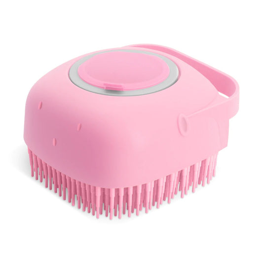 Dog Cat Internal Shampoo Box Bathroom Silicone Massage Comb