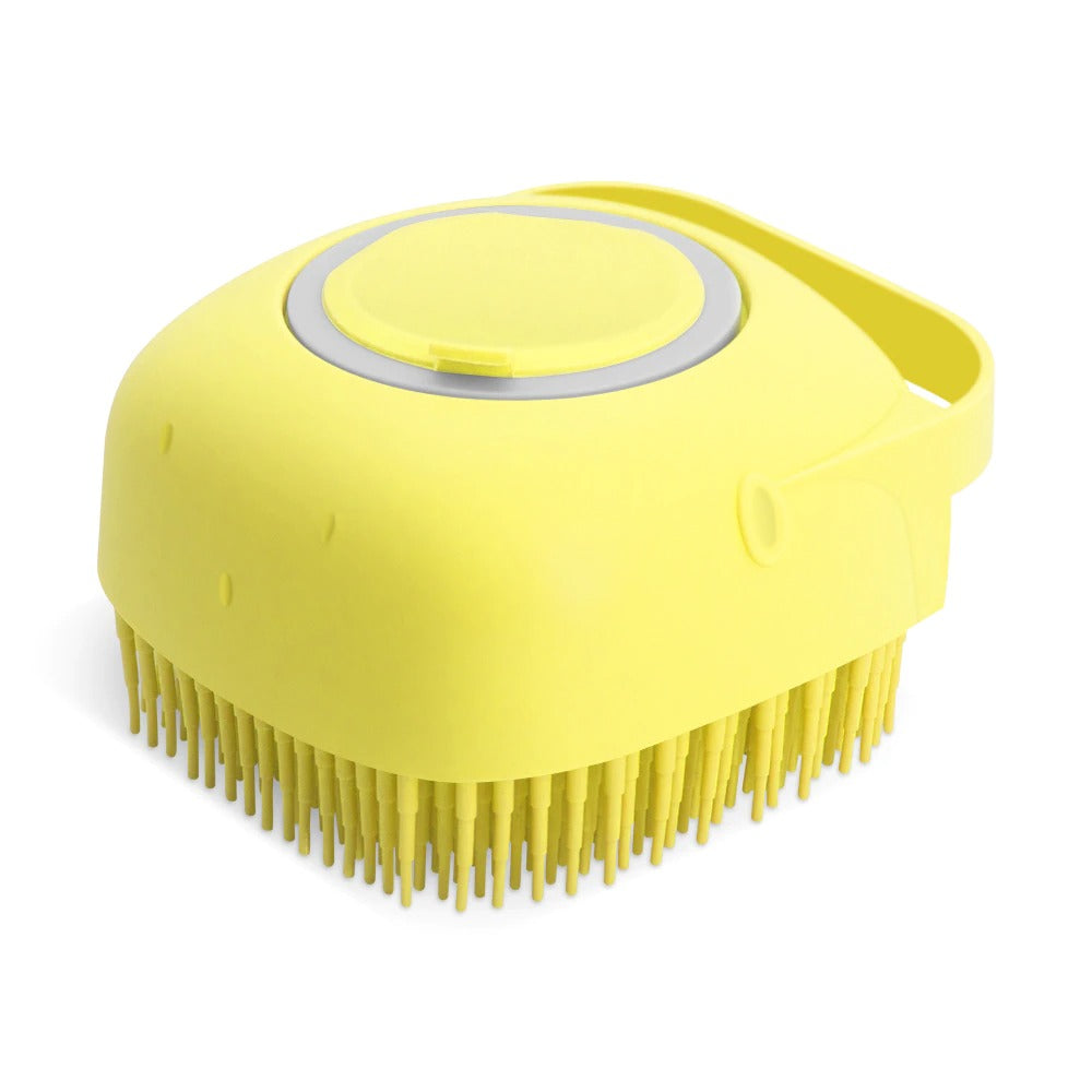 Dog Cat Internal Shampoo Box Bathroom Silicone Massage Comb