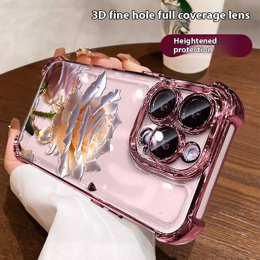 Crystal Rose Elegance Phone Case