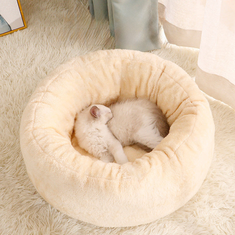 Cats Warm Soft Plush Bed House