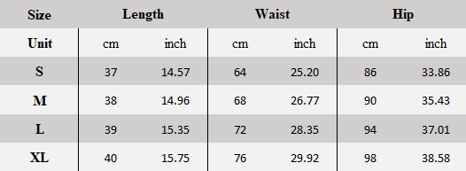 Elegant Office Wear Skirt Shorts