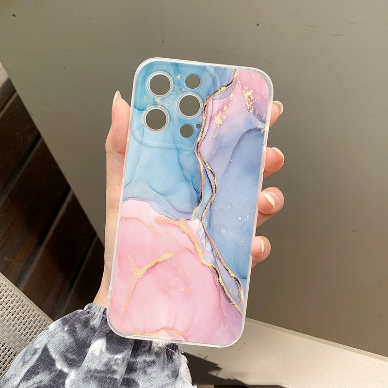 Crystal Crack Marble Phone Cases