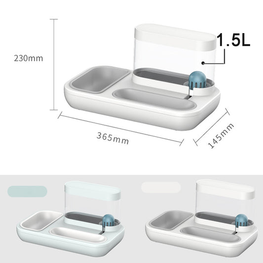 Cat Automatic Feeder With Water Dispenser