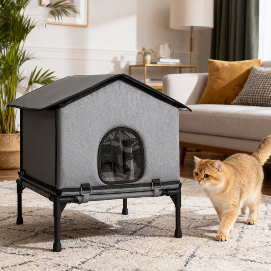 Purrpalace Foldable Kitty House