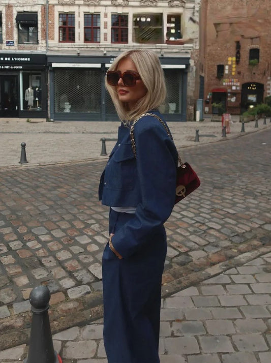 Sophisticated Flap Pocket Duo