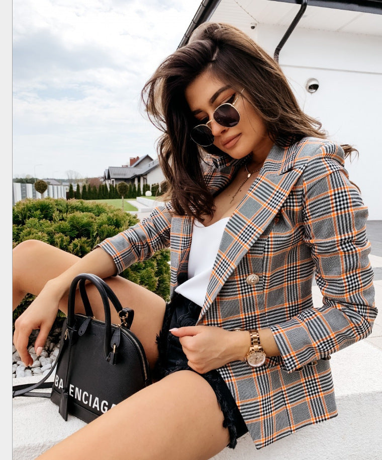 Edge Line Double Breasted Coats