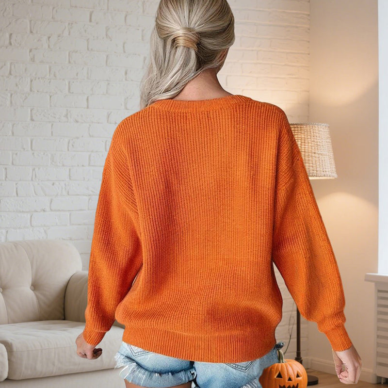 Autumn Comfort Lettered Sweater