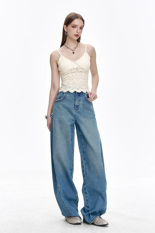 2025 Spring Sweet Lace Camisole – Women's Sleeveless Solid Tank Top, Sexy & Versatile