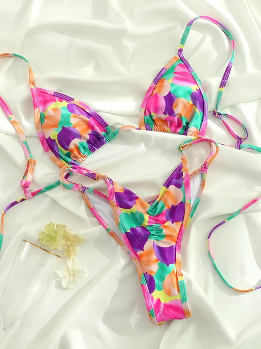 Colorburst Chill Micro Bikini