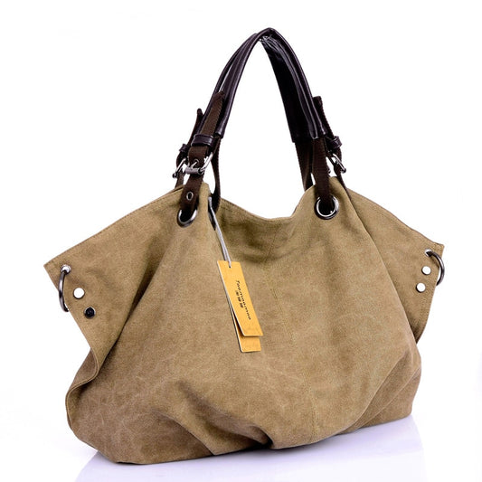 Stylish and Practical Canvas Messenger Bag for Women