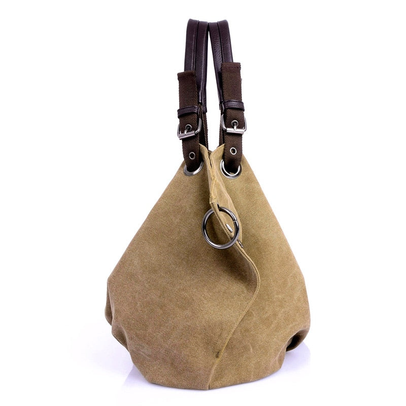 Stylish and Practical Canvas Messenger Bag for Women