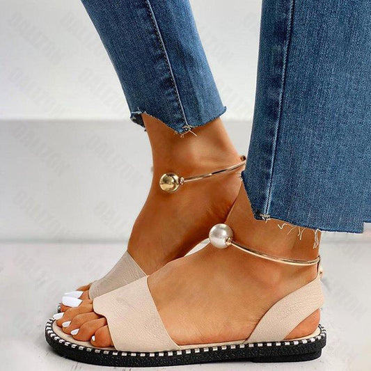 Stylish and Comfy: Women's Flats Sandals