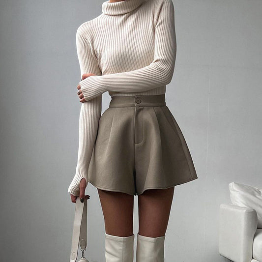 Stylish Chic High-Waist Shorts