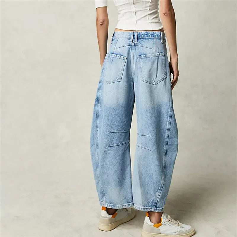 Retro Loose Wide Leg Denim