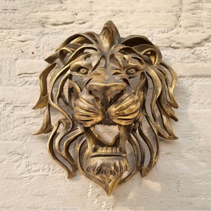 Gorgeous Lion Head Resin Sculptures