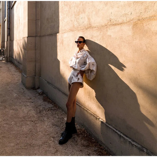 Spring Fling Button-Up Set