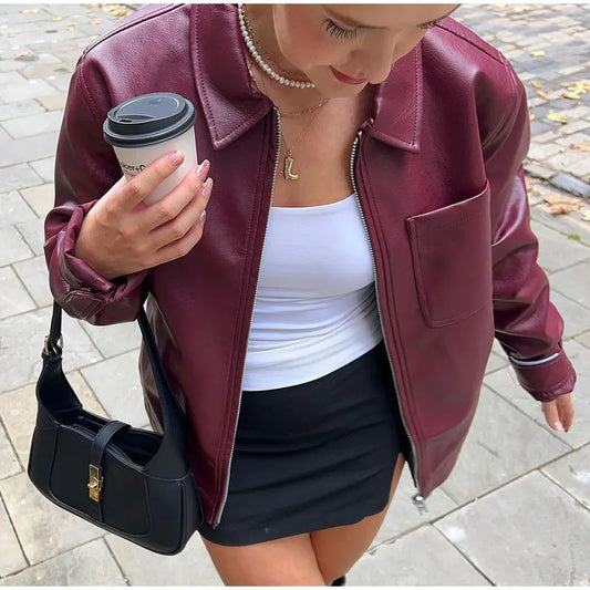 Retro Revival Chic Bomber