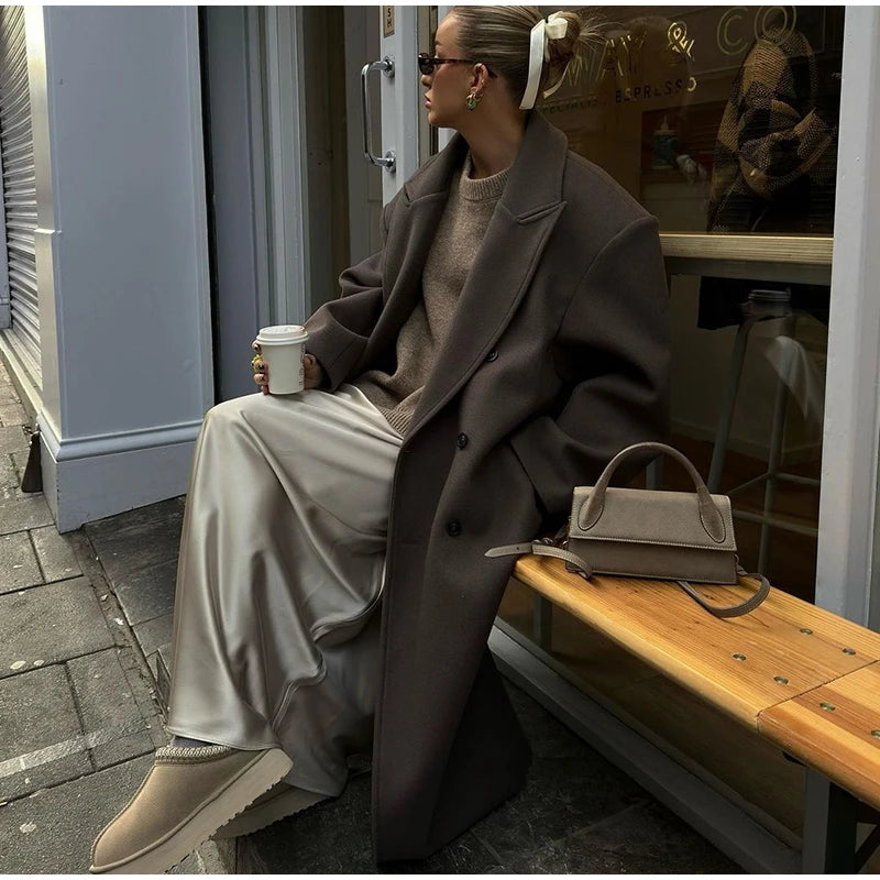 Woolen Elegance Coat