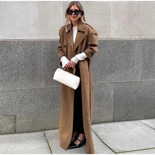 Woolen Elegance Coat