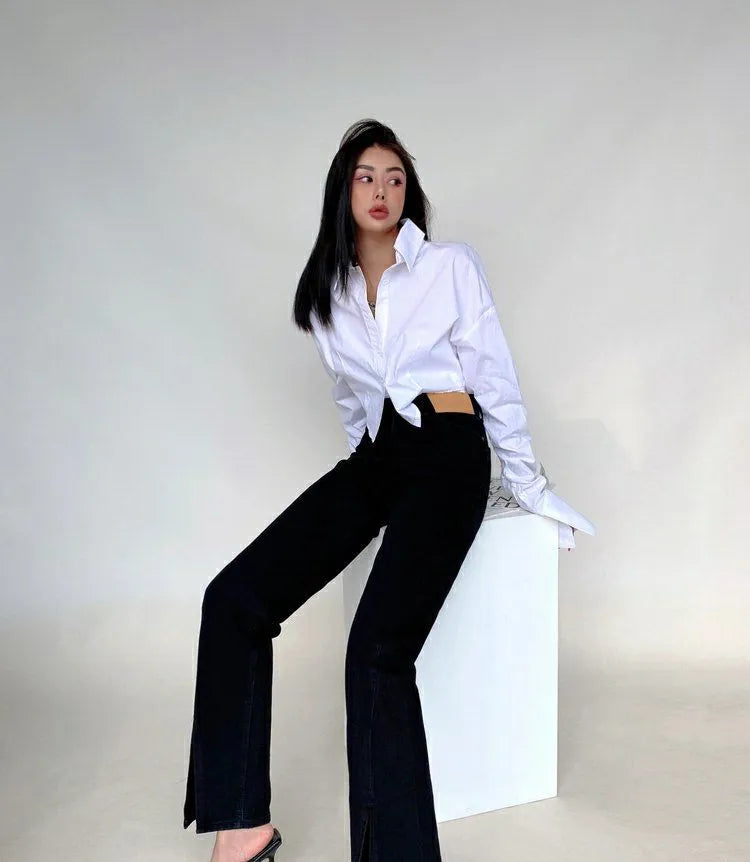 SpringWhisper Sexy Button Shirt