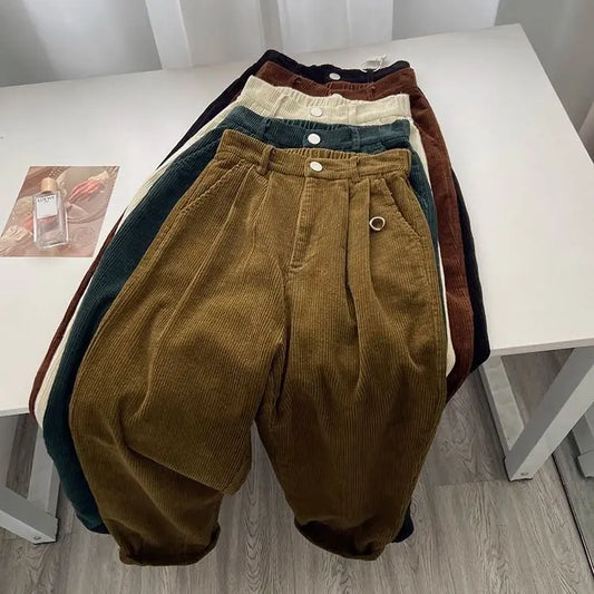 Vintage Vibes Corduroy Trousers