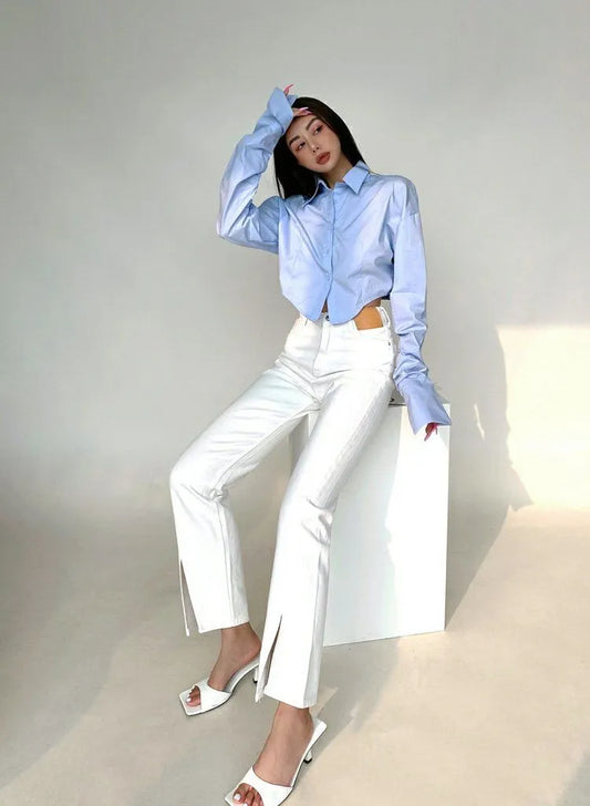 SpringWhisper Sexy Button Shirt