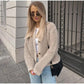 Classic Buttoned Wool Blend Jacket