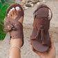 Luxe Leather Buckle Sandals
