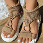 Knotty Chic O-Ring Platform Sandals