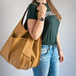 Vintage Chic Oversized Tote