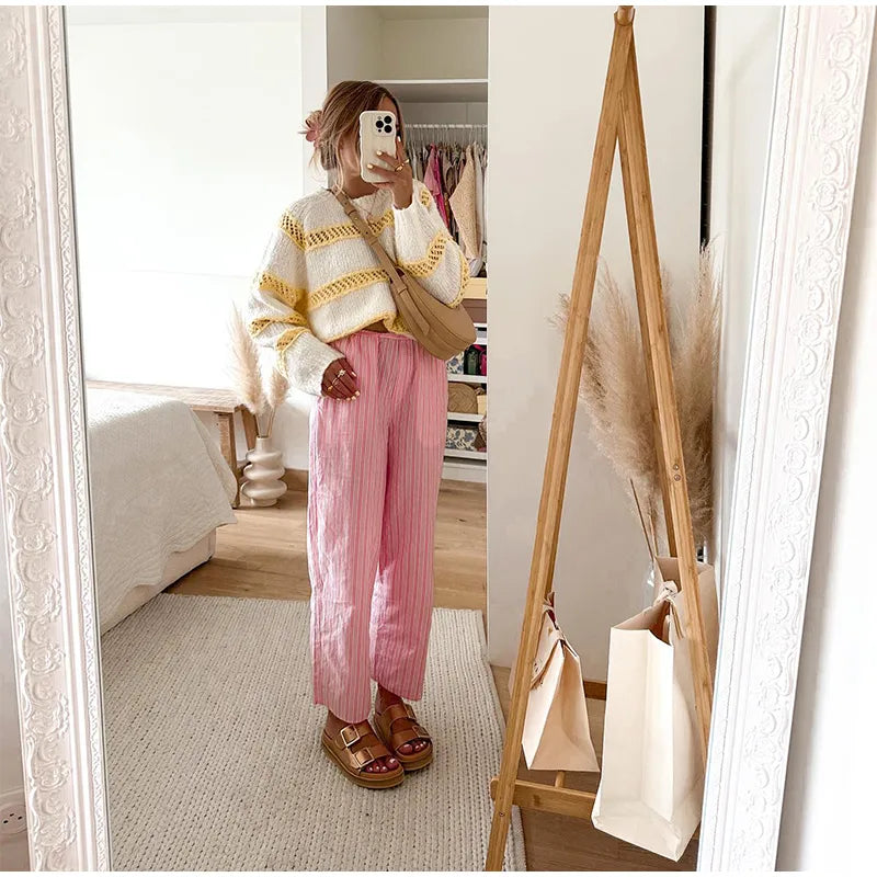 Basic Knit Elegance Loose Pullover