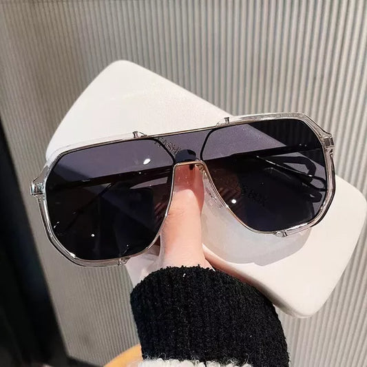 Futuristic Fashion Oversized UV400 Sunglasses