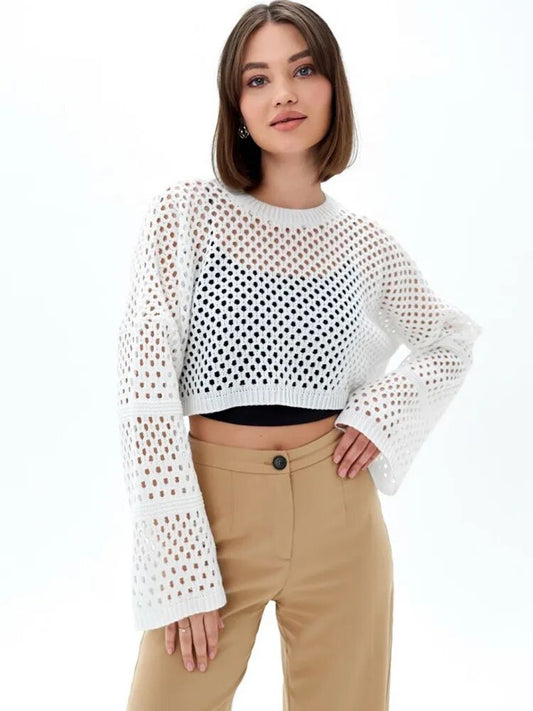 Streetwise Crop Sweater