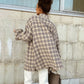 Dropped Shoulder Oversized Casual Shirt