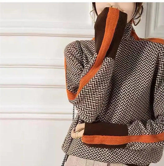 KnitMood Turtleneck Sweater