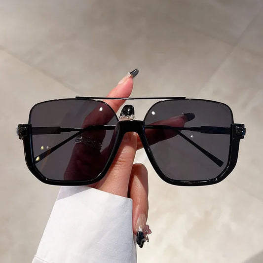 Nostalgia Square Oversized UV400 Sunglasses