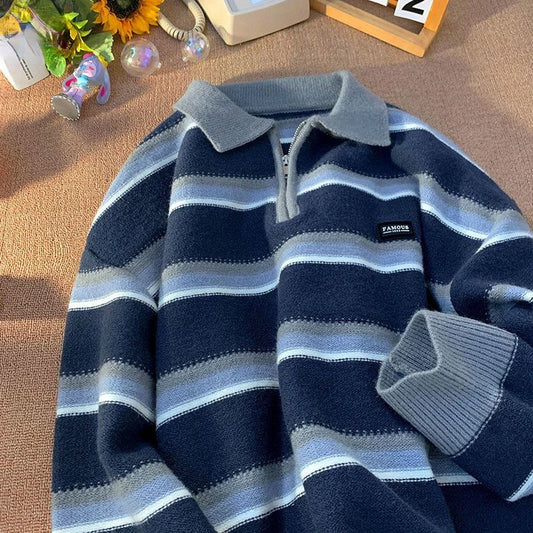 Urban Retro Thickened Sports Sweater