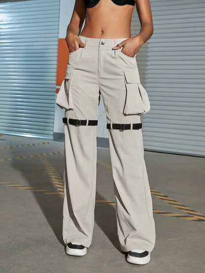 Hip Hop Chic Cargo Trousers