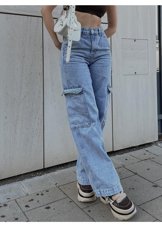 Trendy Cargo Baggy Fashion Jeans
