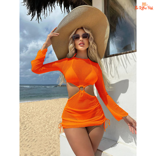 3-piece Brazilian bikini set with low-rise fit and wire-free support, ideal for stylish summer beachwear and vacations.