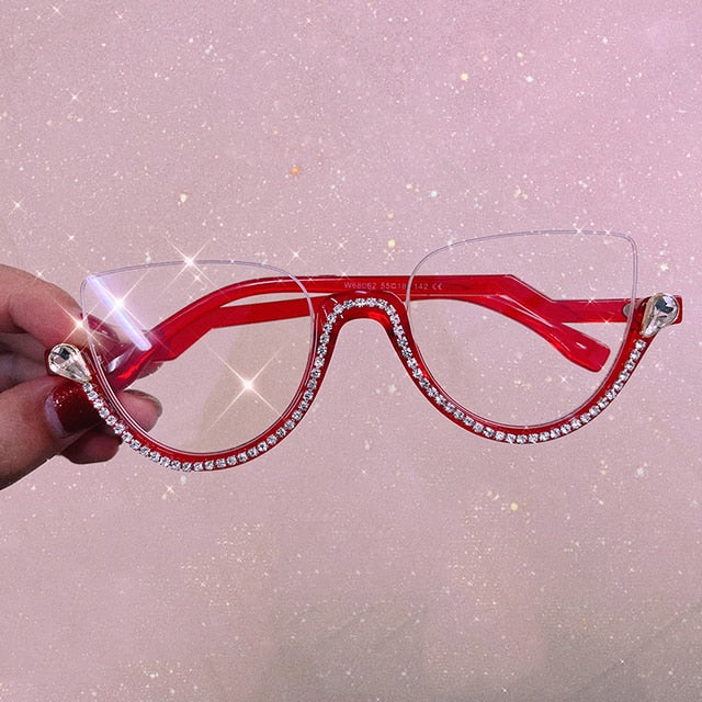 Fashionable Cat Eye Computer Glasses