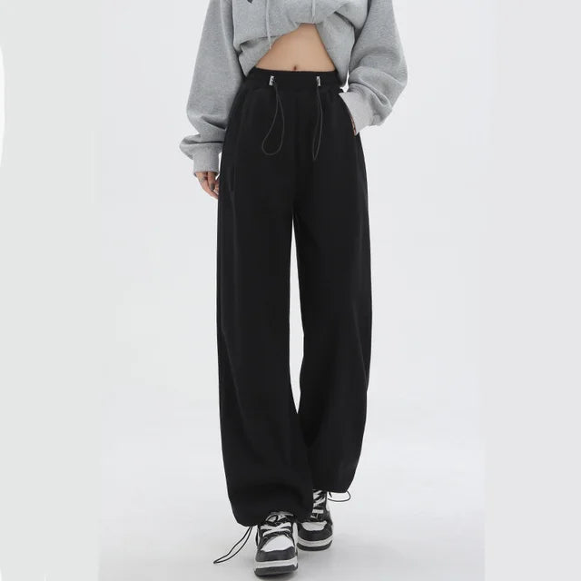 Elastic Waist Casual Jogger Pants
