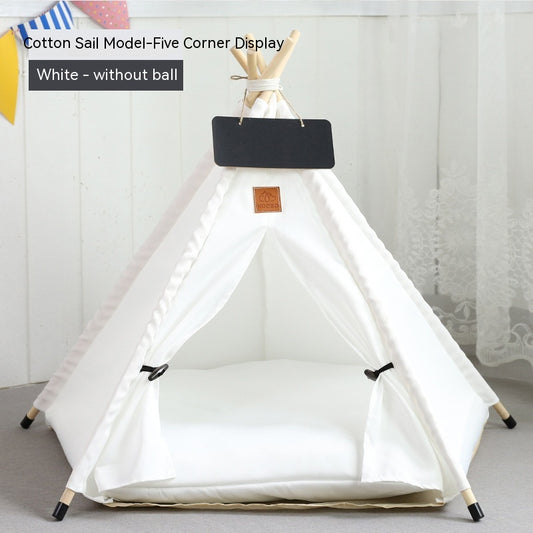 Portable Pet Tent House