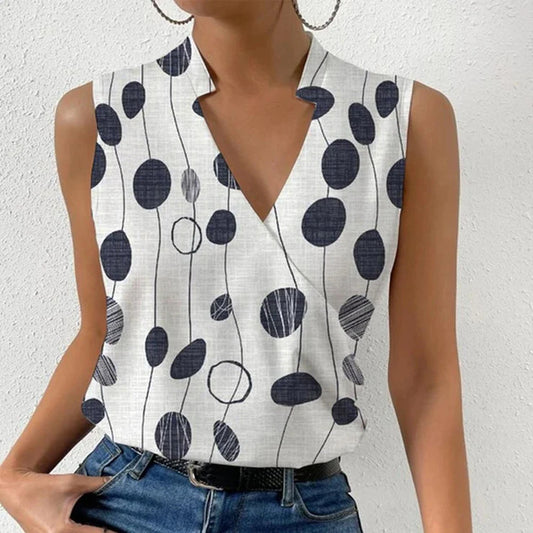 Womens Korean Fashion Sleeveless Tops