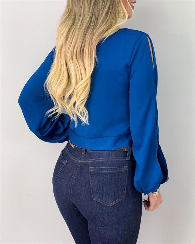Womens Casual New Style Full Printed Tops