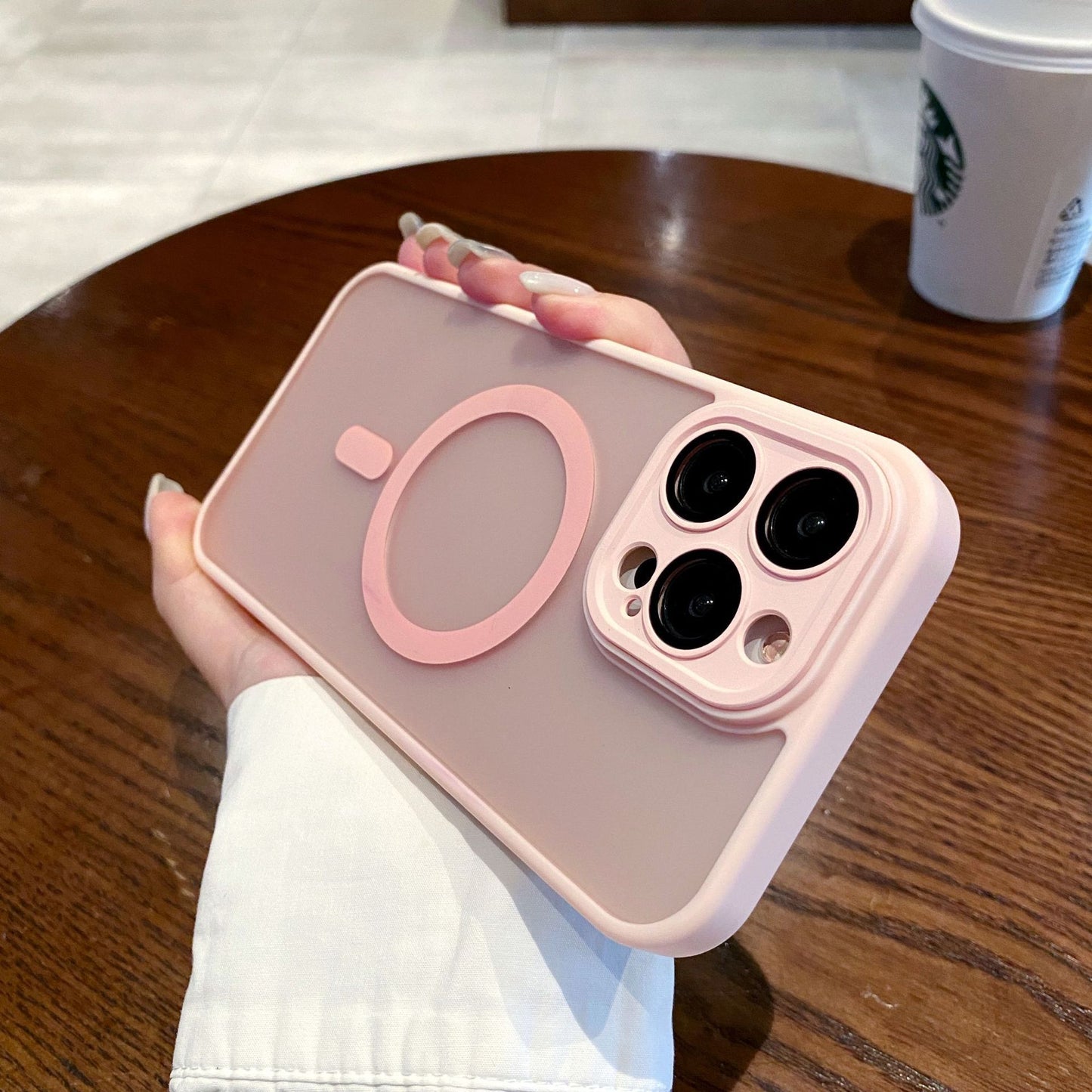 Transmag Transparent Magnetic Case For iPhone