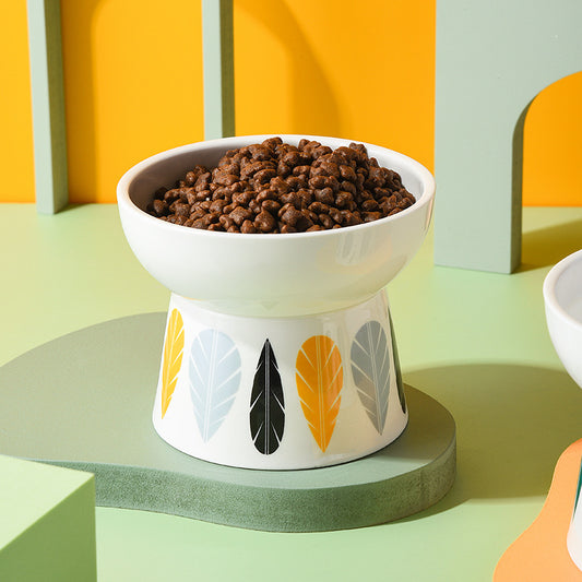 Cats Elevated Pool Design Non Slip Pet Bowls Feeder